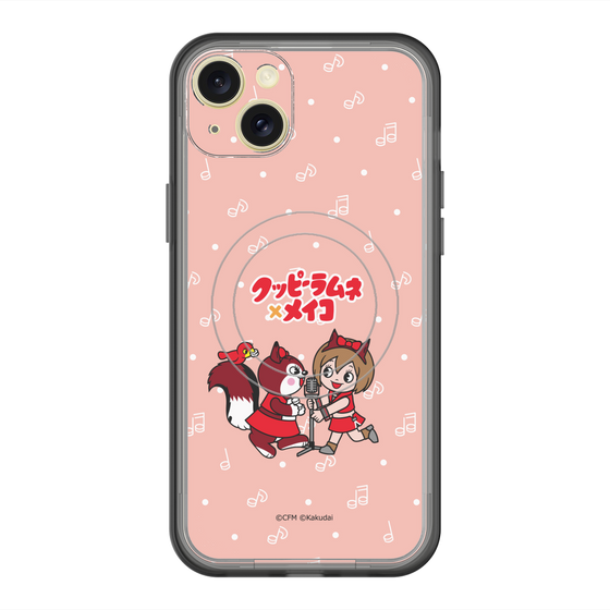 Slim Protection Premium Case with MagSafe［ Hatsune Miku × Kuppy Ramune – MEIKO × Ram – Chibi Illustration ］