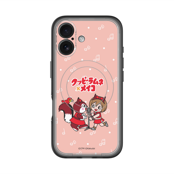 Slim Protection Premium Case with MagSafe［ Hatsune Miku × Kuppy Ramune – MEIKO × Ram – Chibi Illustration ］