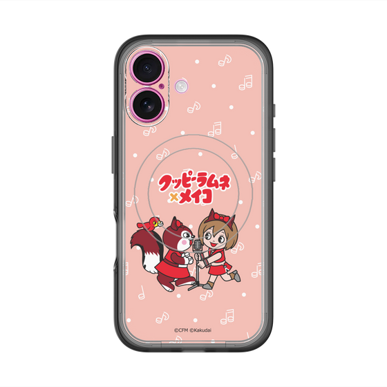 Slim Protection Premium Case with MagSafe［ Hatsune Miku × Kuppy Ramune – MEIKO × Ram – Chibi Illustration ］