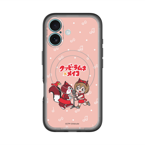 Slim Protection Premium Case with MagSafe［ Hatsune Miku × Kuppy Ramune – MEIKO × Ram – Chibi Illustration ］