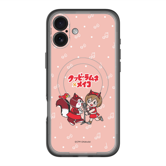 Slim Protection Premium Case with MagSafe［ Hatsune Miku × Kuppy Ramune – MEIKO × Ram – Chibi Illustration ］
