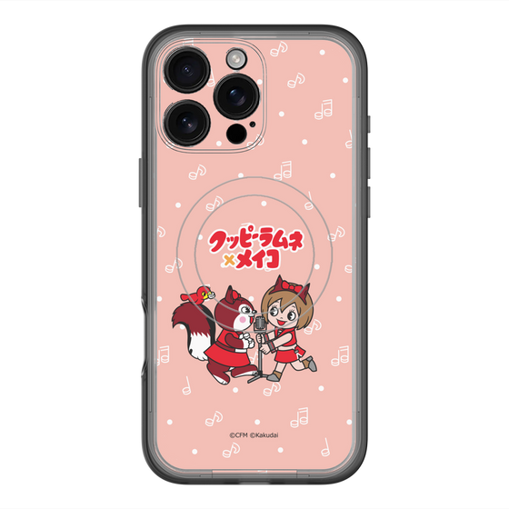 Slim Protection Premium Case with MagSafe［ Hatsune Miku × Kuppy Ramune – MEIKO × Ram – Chibi Illustration ］