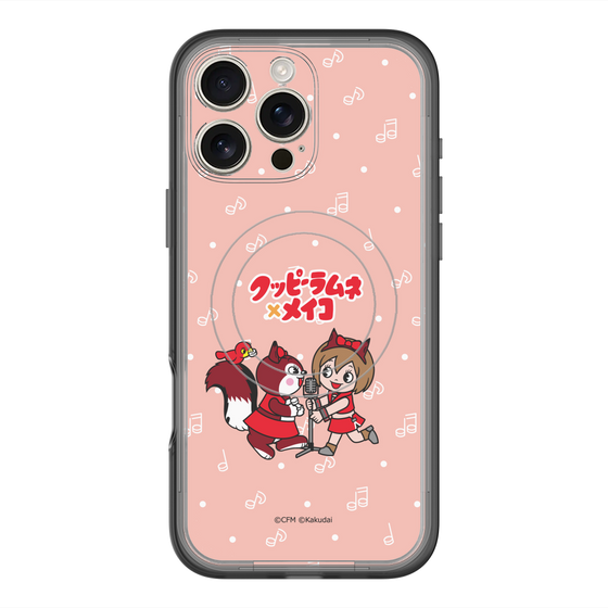 Slim Protection Premium Case with MagSafe［ Hatsune Miku × Kuppy Ramune – MEIKO × Ram – Chibi Illustration ］