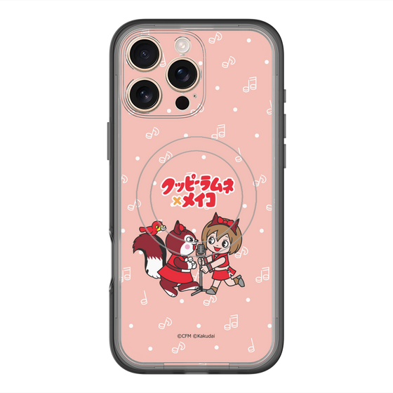 Slim Protection Premium Case with MagSafe［ Hatsune Miku × Kuppy Ramune – MEIKO × Ram – Chibi Illustration ］