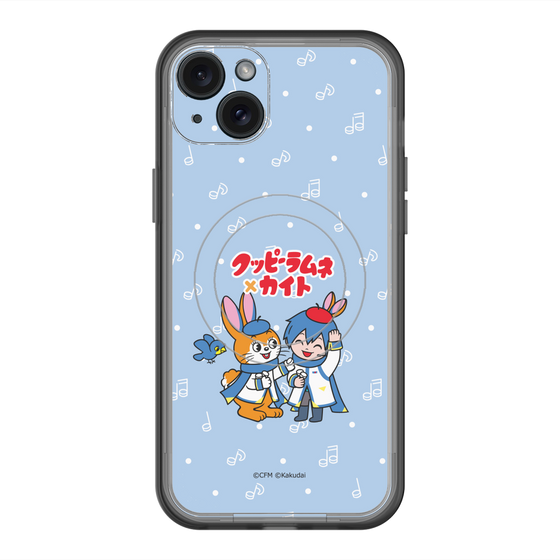 Slim Protection Premium Case with MagSafe［ Hatsune Miku × Kuppy Ramune – KAITO × Kuppy – Chibi Illustration ］