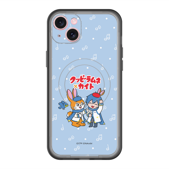 Slim Protection Premium Case with MagSafe［ Hatsune Miku × Kuppy Ramune – KAITO × Kuppy – Chibi Illustration ］