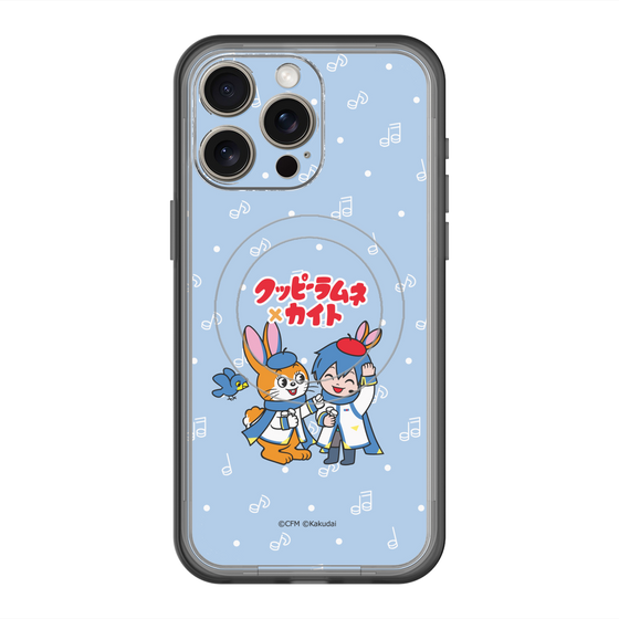 Slim Protection Premium Case with MagSafe［ Hatsune Miku × Kuppy Ramune – KAITO × Kuppy – Chibi Illustration ］