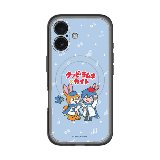 Slim Protection Premium Case with MagSafe［ Hatsune Miku × Kuppy Ramune – KAITO × Kuppy – Chibi Illustration ］
