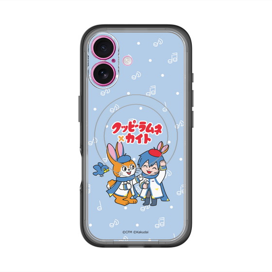 Slim Protection Premium Case with MagSafe［ Hatsune Miku × Kuppy Ramune – KAITO × Kuppy – Chibi Illustration ］