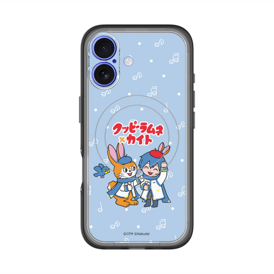 Slim Protection Premium Case with MagSafe［ Hatsune Miku × Kuppy Ramune – KAITO × Kuppy – Chibi Illustration ］