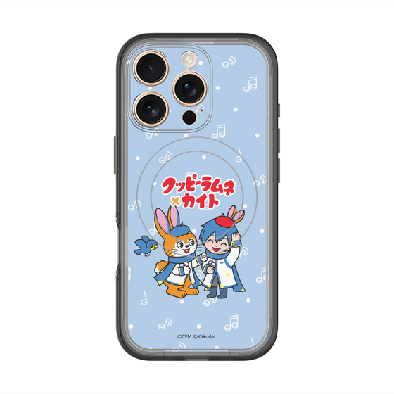 Slim Protection Premium Case with MagSafe［ Hatsune Miku × Kuppy Ramune – KAITO × Kuppy – Chibi Illustration ］