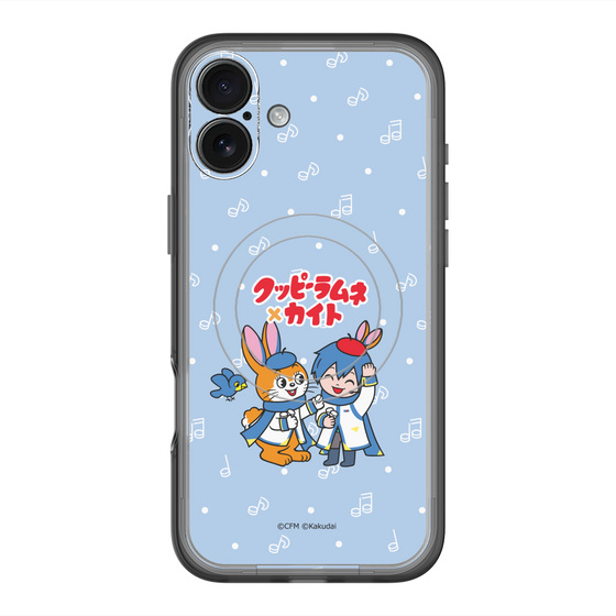 Slim Protection Premium Case with MagSafe［ Hatsune Miku × Kuppy Ramune – KAITO × Kuppy – Chibi Illustration ］