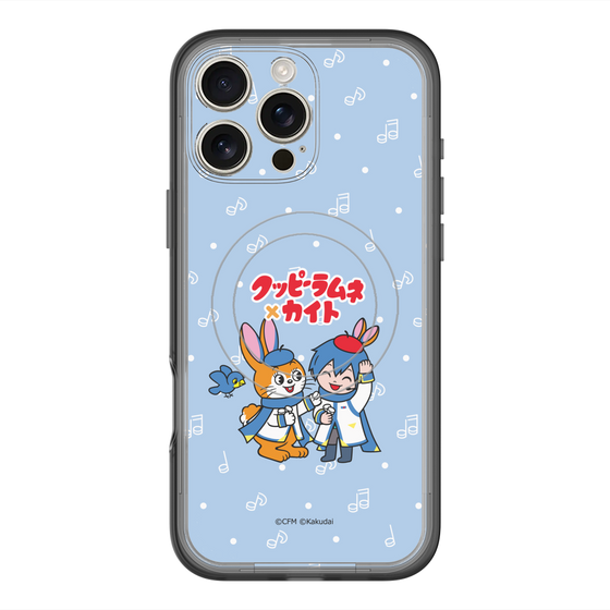 Slim Protection Premium Case with MagSafe［ Hatsune Miku × Kuppy Ramune – KAITO × Kuppy – Chibi Illustration ］
