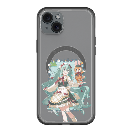 Slim Protection Premium Case with MagSafe［ Hatsune Miku × Kuppy Ramune – Hatsune Miku × Kuppy – Full-body Illustration 1 ］