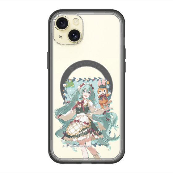 Slim Protection Premium Case with MagSafe［ Hatsune Miku × Kuppy Ramune – Hatsune Miku × Kuppy – Full-body Illustration 1 ］
