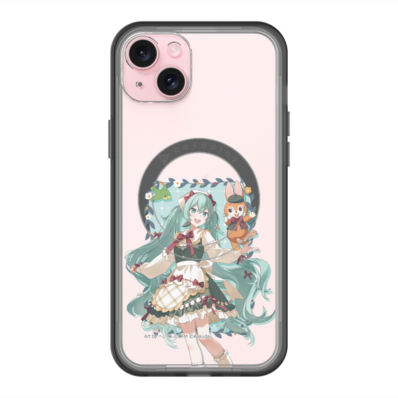 Slim Protection Premium Case with MagSafe［ Hatsune Miku × Kuppy Ramune – Hatsune Miku × Kuppy – Full-body Illustration 1 ］