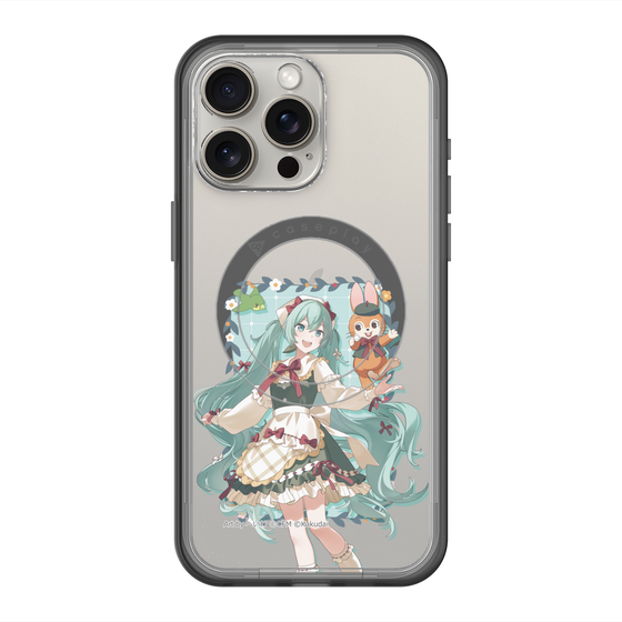 Slim Protection Premium Case with MagSafe［ Hatsune Miku × Kuppy Ramune – Hatsune Miku × Kuppy – Full-body Illustration 1 ］