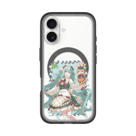 Slim Protection Premium Case with MagSafe［ Hatsune Miku × Kuppy Ramune – Hatsune Miku × Kuppy – Full-body Illustration 1 ］