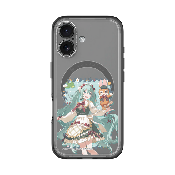 Slim Protection Premium Case with MagSafe［ Hatsune Miku × Kuppy Ramune – Hatsune Miku × Kuppy – Full-body Illustration 1 ］
