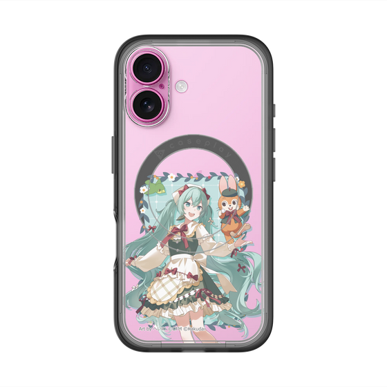 Slim Protection Premium Case with MagSafe［ Hatsune Miku × Kuppy Ramune – Hatsune Miku × Kuppy – Full-body Illustration 1 ］