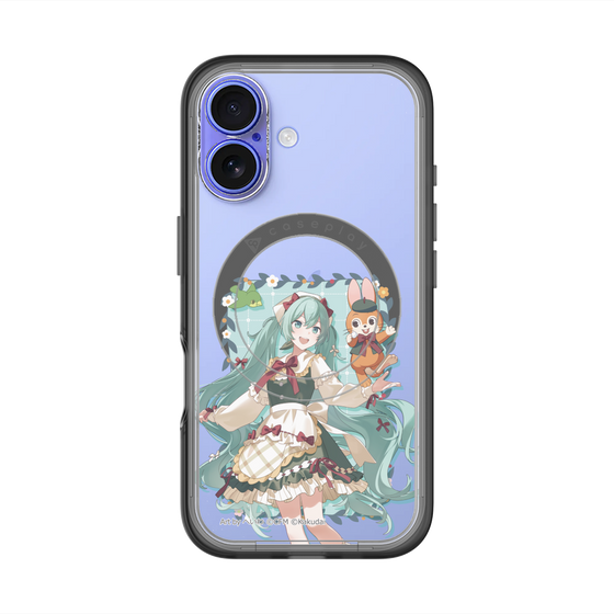 Slim Protection Premium Case with MagSafe［ Hatsune Miku × Kuppy Ramune – Hatsune Miku × Kuppy – Full-body Illustration 1 ］