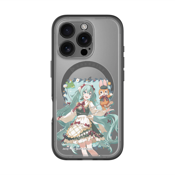 Slim Protection Premium Case with MagSafe［ Hatsune Miku × Kuppy Ramune – Hatsune Miku × Kuppy – Full-body Illustration 1 ］
