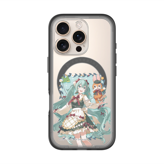 Slim Protection Premium Case with MagSafe［ Hatsune Miku × Kuppy Ramune – Hatsune Miku × Kuppy – Full-body Illustration 1 ］