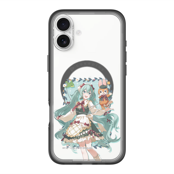 Slim Protection Premium Case with MagSafe［ Hatsune Miku × Kuppy Ramune – Hatsune Miku × Kuppy – Full-body Illustration 1 ］