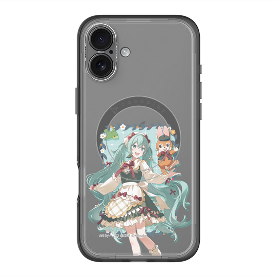 Slim Protection Premium Case with MagSafe［ Hatsune Miku × Kuppy Ramune – Hatsune Miku × Kuppy – Full-body Illustration 1 ］