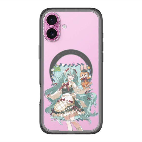 Slim Protection Premium Case with MagSafe［ Hatsune Miku × Kuppy Ramune – Hatsune Miku × Kuppy – Full-body Illustration 1 ］