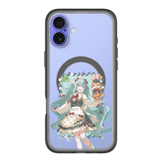 Slim Protection Premium Case with MagSafe［ Hatsune Miku × Kuppy Ramune – Hatsune Miku × Kuppy – Full-body Illustration 1 ］