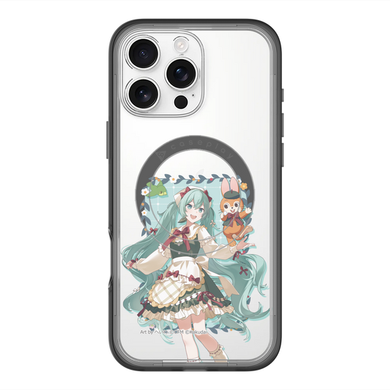 Slim Protection Premium Case with MagSafe［ Hatsune Miku × Kuppy Ramune – Hatsune Miku × Kuppy – Full-body Illustration 1 ］