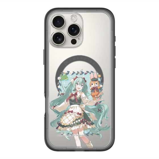 Slim Protection Premium Case with MagSafe［ Hatsune Miku × Kuppy Ramune – Hatsune Miku × Kuppy – Full-body Illustration 1 ］