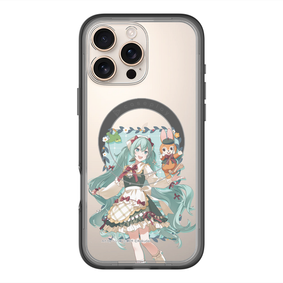 Slim Protection Premium Case with MagSafe［ Hatsune Miku × Kuppy Ramune – Hatsune Miku × Kuppy – Full-body Illustration 1 ］