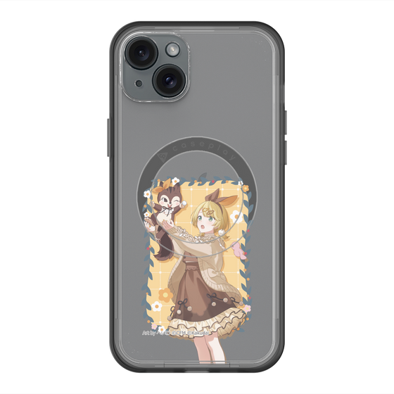 Slim Protection Premium Case with MagSafe［ Hatsune Miku × Kuppy Ramune – Kagamine Rin × Ram – Full-body Illustration 1 ］