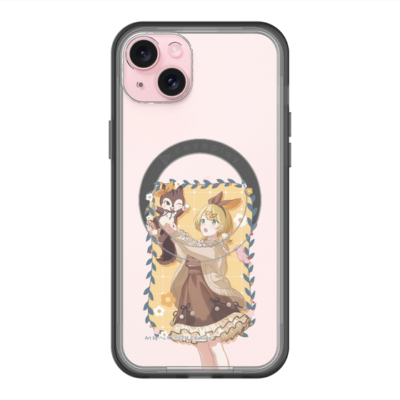 Slim Protection Premium Case with MagSafe［ Hatsune Miku × Kuppy Ramune – Kagamine Rin × Ram – Full-body Illustration 1 ］