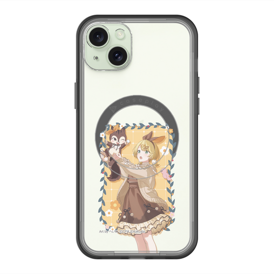 Slim Protection Premium Case with MagSafe［ Hatsune Miku × Kuppy Ramune – Kagamine Rin × Ram – Full-body Illustration 1 ］