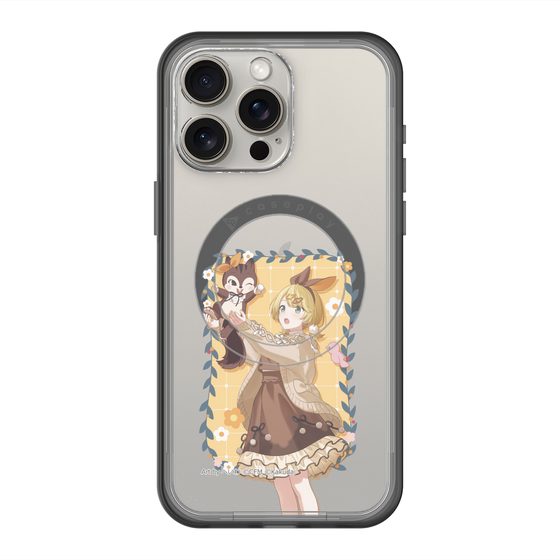 Slim Protection Premium Case with MagSafe［ Hatsune Miku × Kuppy Ramune – Kagamine Rin × Ram – Full-body Illustration 1 ］