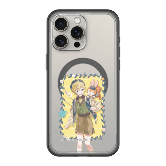 Slim Protection Premium Case with MagSafe［ Hatsune Miku × Kuppy Ramune – Kagamine Len × Kuppy – Full-body Illustration 1 ］