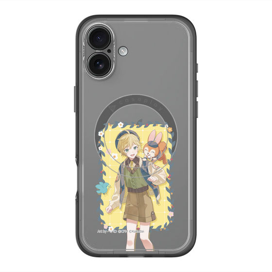Slim Protection Premium Case with MagSafe［ Hatsune Miku × Kuppy Ramune – Kagamine Len × Kuppy – Full-body Illustration 1 ］