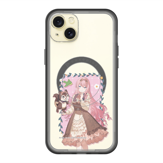 Slim Protection Premium Case with MagSafe［ Hatsune Miku × Kuppy Ramune – Megurine Luka × Ram – Full-body Illustration 1 ］