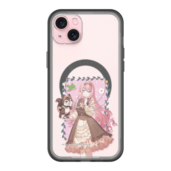 Slim Protection Premium Case with MagSafe［ Hatsune Miku × Kuppy Ramune – Megurine Luka × Ram – Full-body Illustration 1 ］