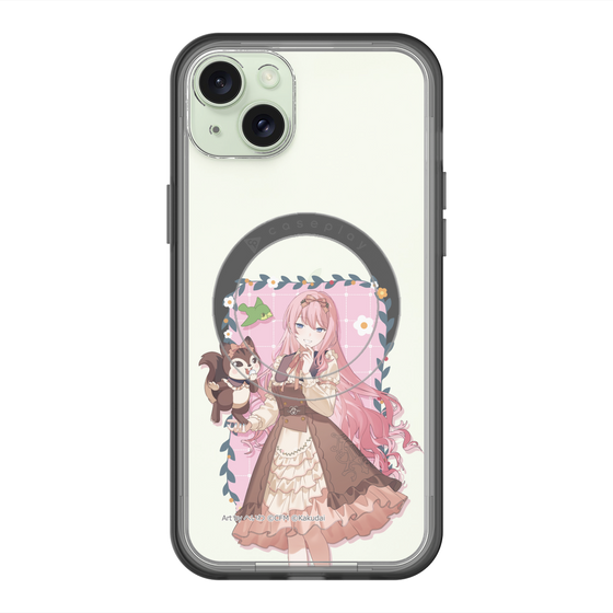 Slim Protection Premium Case with MagSafe［ Hatsune Miku × Kuppy Ramune – Megurine Luka × Ram – Full-body Illustration 1 ］