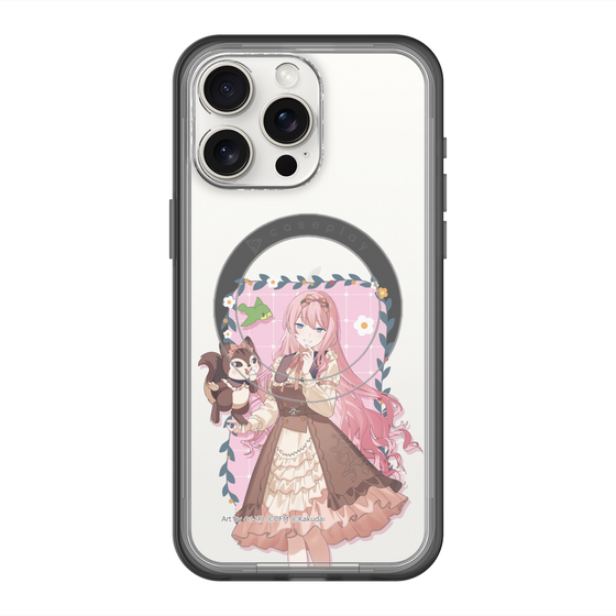 Slim Protection Premium Case with MagSafe［ Hatsune Miku × Kuppy Ramune – Megurine Luka × Ram – Full-body Illustration 1 ］