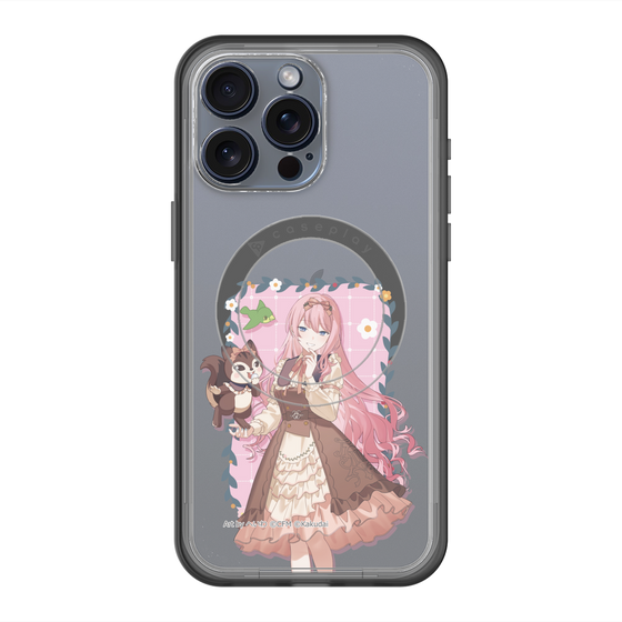 Slim Protection Premium Case with MagSafe［ Hatsune Miku × Kuppy Ramune – Megurine Luka × Ram – Full-body Illustration 1 ］