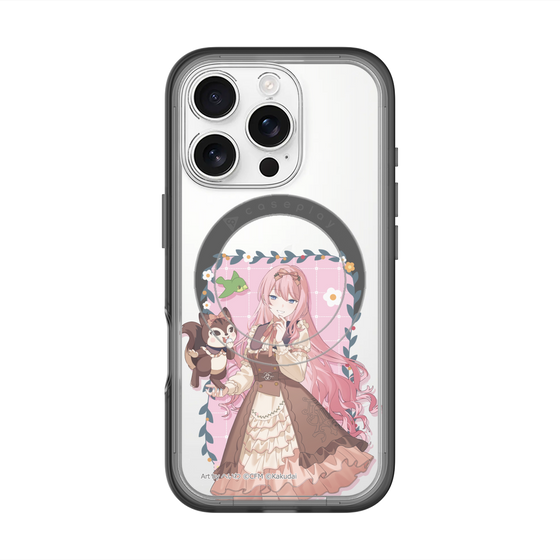 Slim Protection Premium Case with MagSafe［ Hatsune Miku × Kuppy Ramune – Megurine Luka × Ram – Full-body Illustration 1 ］