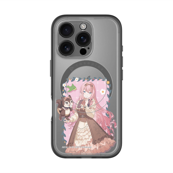 Slim Protection Premium Case with MagSafe［ Hatsune Miku × Kuppy Ramune – Megurine Luka × Ram – Full-body Illustration 1 ］