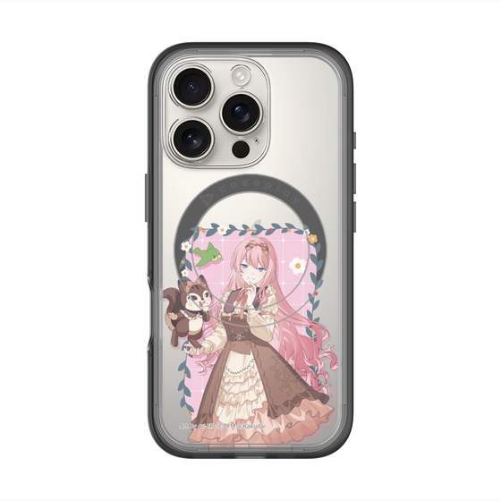 Slim Protection Premium Case with MagSafe［ Hatsune Miku × Kuppy Ramune – Megurine Luka × Ram – Full-body Illustration 1 ］