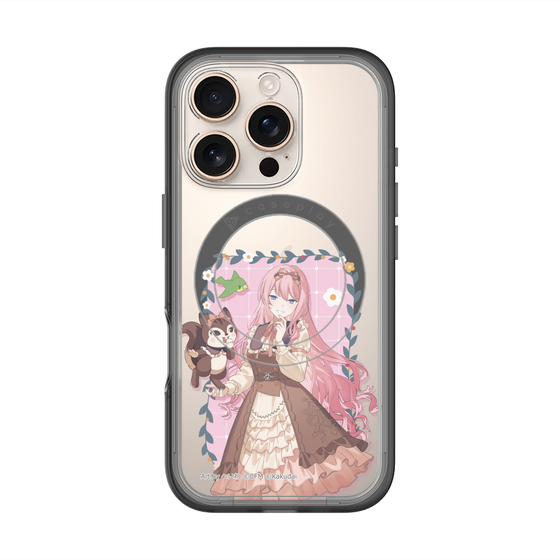 Slim Protection Premium Case with MagSafe［ Hatsune Miku × Kuppy Ramune – Megurine Luka × Ram – Full-body Illustration 1 ］