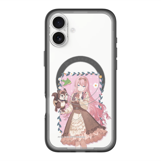 Slim Protection Premium Case with MagSafe［ Hatsune Miku × Kuppy Ramune – Megurine Luka × Ram – Full-body Illustration 1 ］